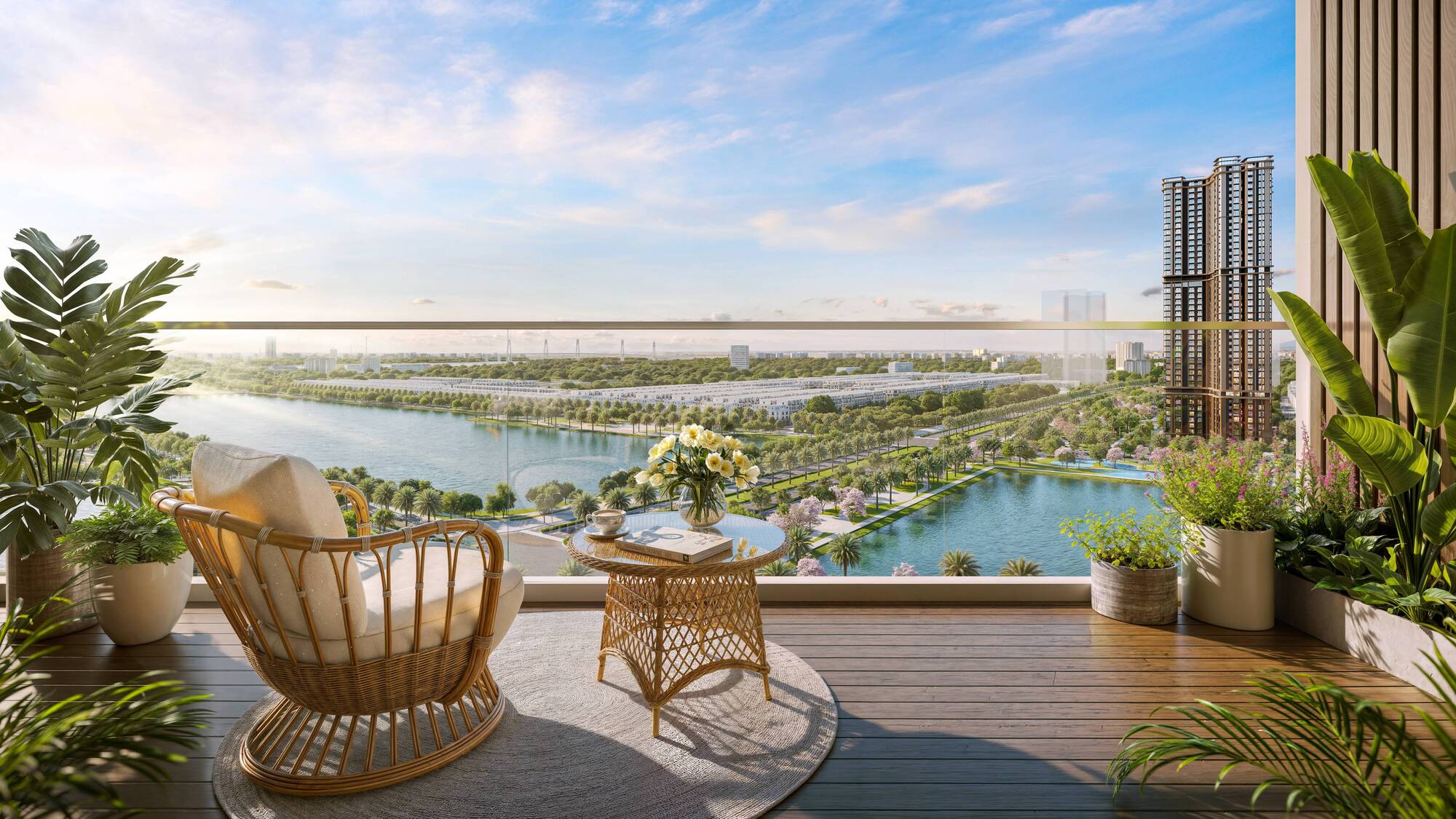 Tầm nhìn panorama đẳng cấp tại tòa Monaco